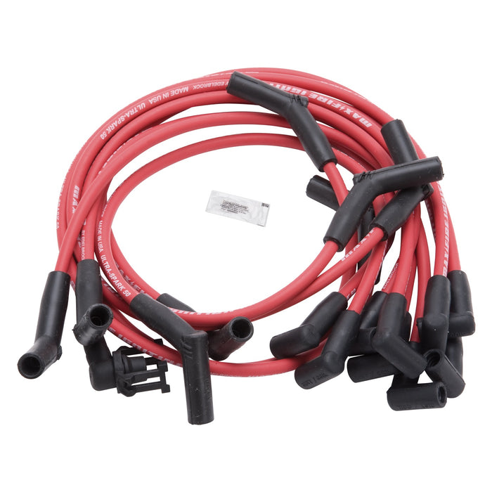 Edelbrock 22714 Max-Fire Ultra Spark 50 Spark Plug Wire Set