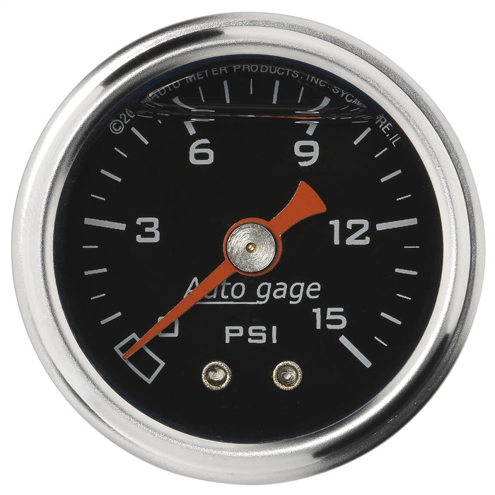 AutoMeter 2172 Autogage (R) Gauge Fuel Pressure