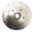 Stainless Steel Brakes 23005AA3L Big Bite (TM) Brake Rotor