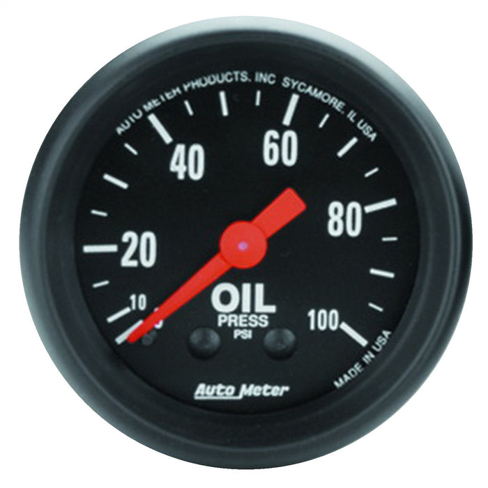 AutoMeter 2604 Z-Series (TM) Gauge Oil Pressure