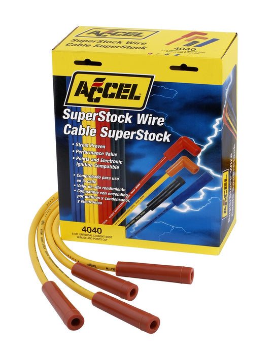 ACCEL Ignition 4040 Super Stock 4000 Series Spark Plug Wire Set