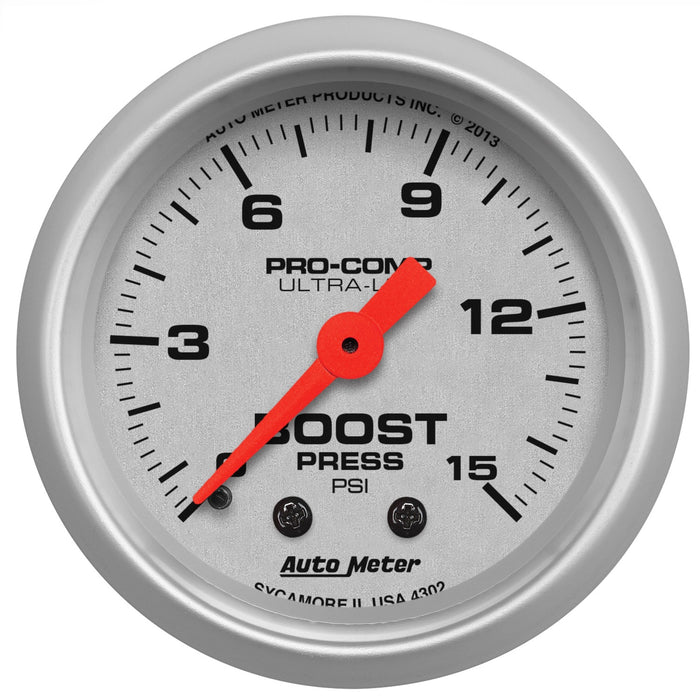 AutoMeter 4302 Ultra-Lite (R) Gauge Boost