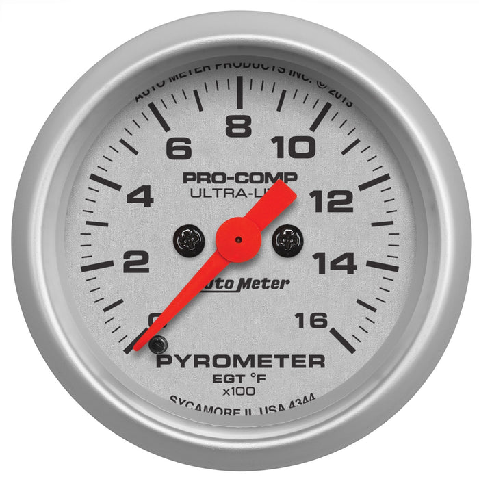 AutoMeter 4344 Ultra-Lite (R) Gauge Pyrometer