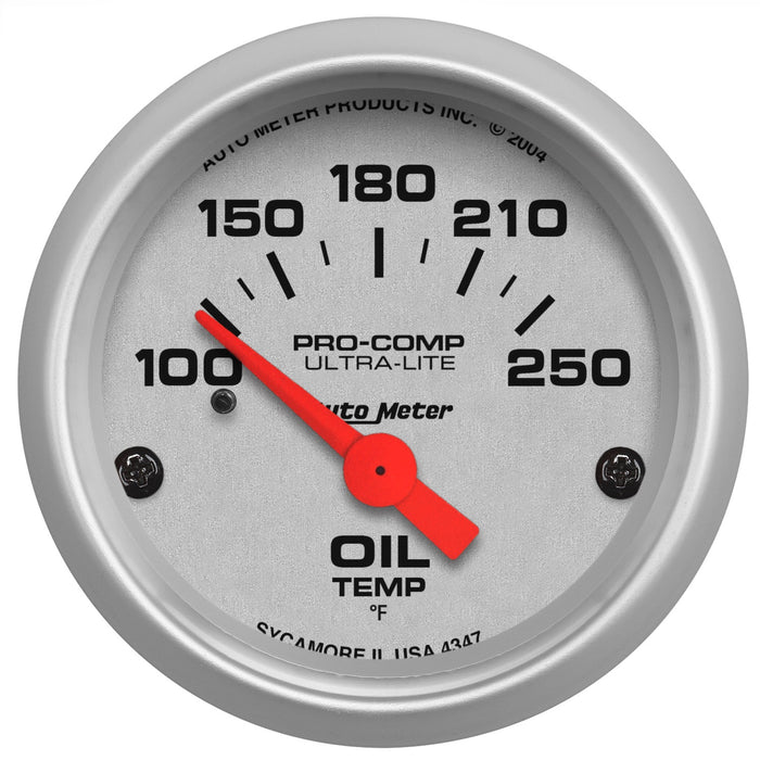 AutoMeter 4347 Ultra-Lite (R) Gauge Oil Temperature