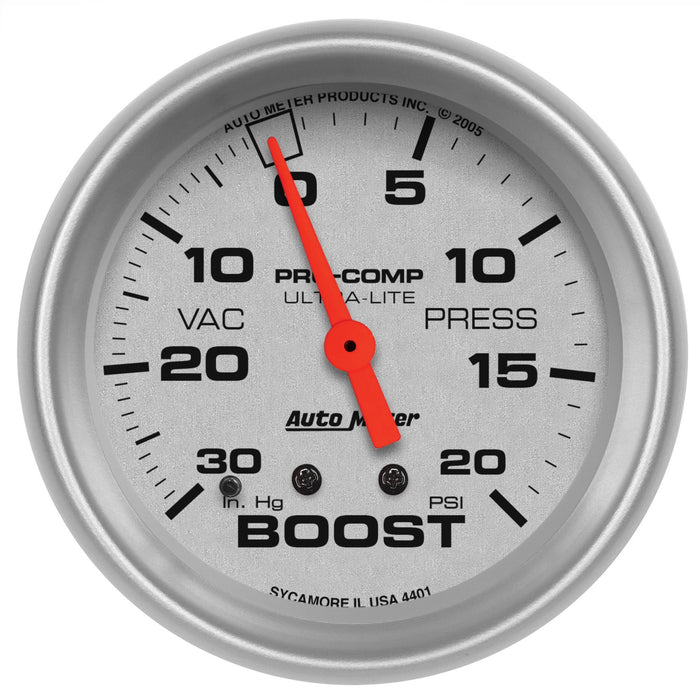 AutoMeter 4401 Ultra-Lite (R) Gauge Boost/ Vacuum