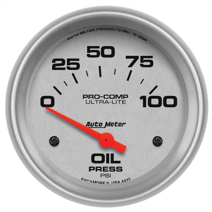 AutoMeter 4427 Ultra-Lite (R) Gauge Oil Pressure