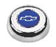 Grant Products 5630 Horn Button; Compatibility - Grant Classic And Challenger Series Steering Wheels  Finish - Chrome Plated  Color - Silver  Material - Steel  Logo Design - Silver Chevrolet Bow Tie Emblem On Blue  Installation Type - Adhesive/ Snap-On