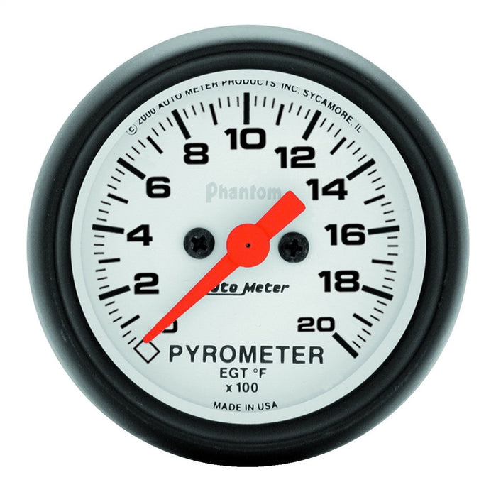 AutoMeter 5745 Phantom (R) Gauge Pyrometer