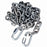 Tow Ready 63035 Trailer Safety Chain; Class - III  Gross Load Capacity (LB) - 5000 Pounds  Length (IN) - 72 Inch  Color - Silver  Quantity - Single