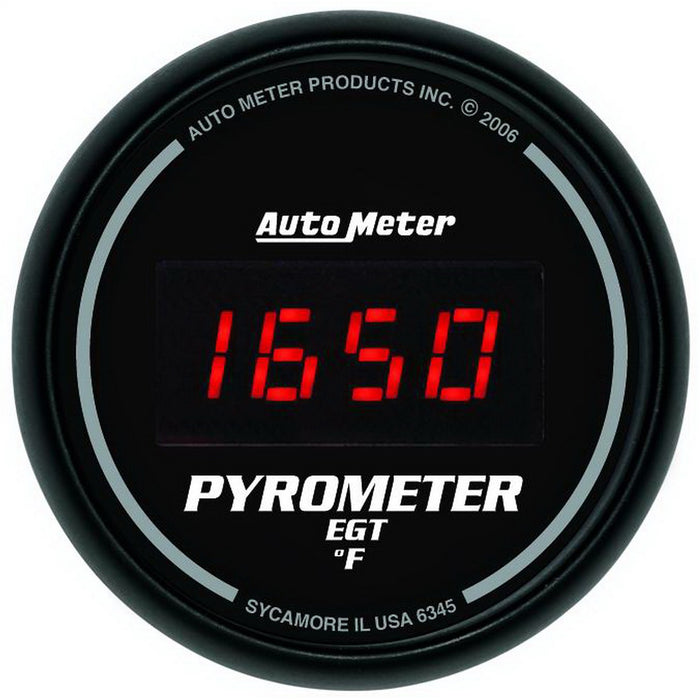 AutoMeter 6345 Sport-Comp (TM) Gauge Pyrometer
