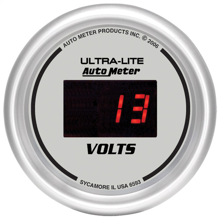 AutoMeter 6593 Ultra-Lite (R) Gauge Voltmeter
