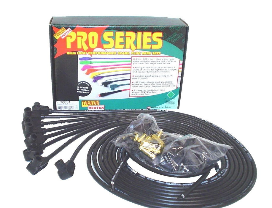 Taylor Cable 70051 Pro Wire Universal Spark Plug Wire Set
