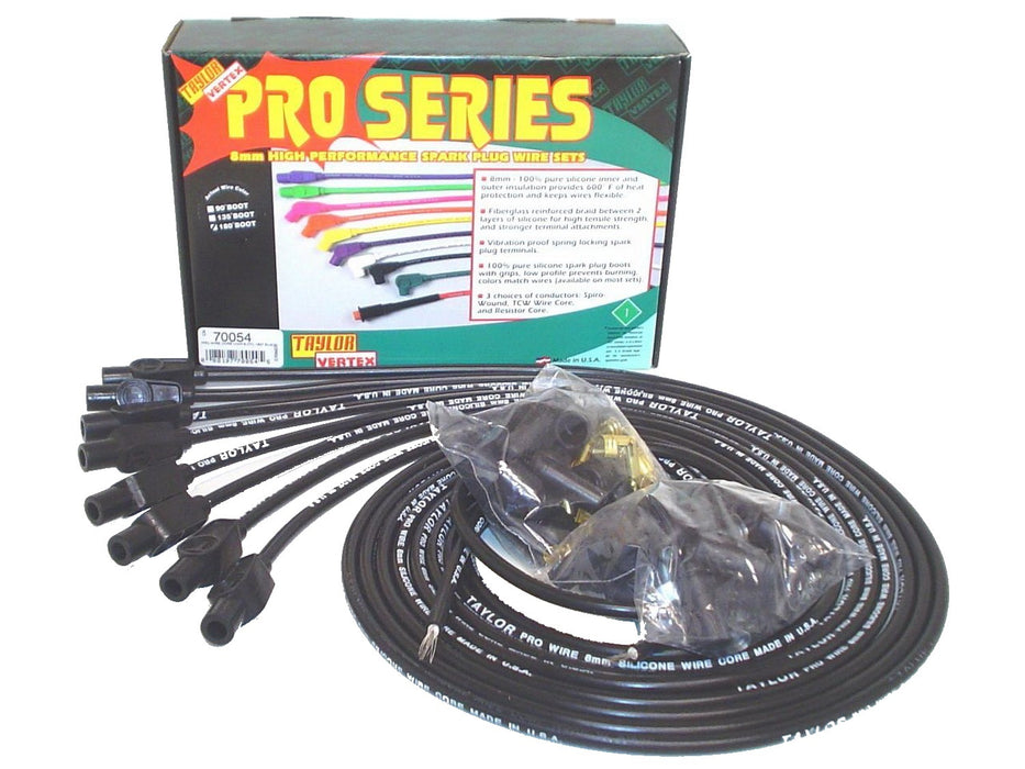 Taylor Cable 70054 Pro Wire Universal Spark Plug Wire Set