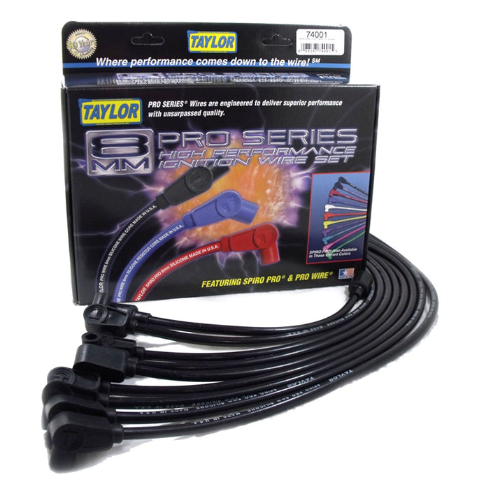 Taylor Cable 74001 Spiro Pro Custom Spark Plug Wire Set