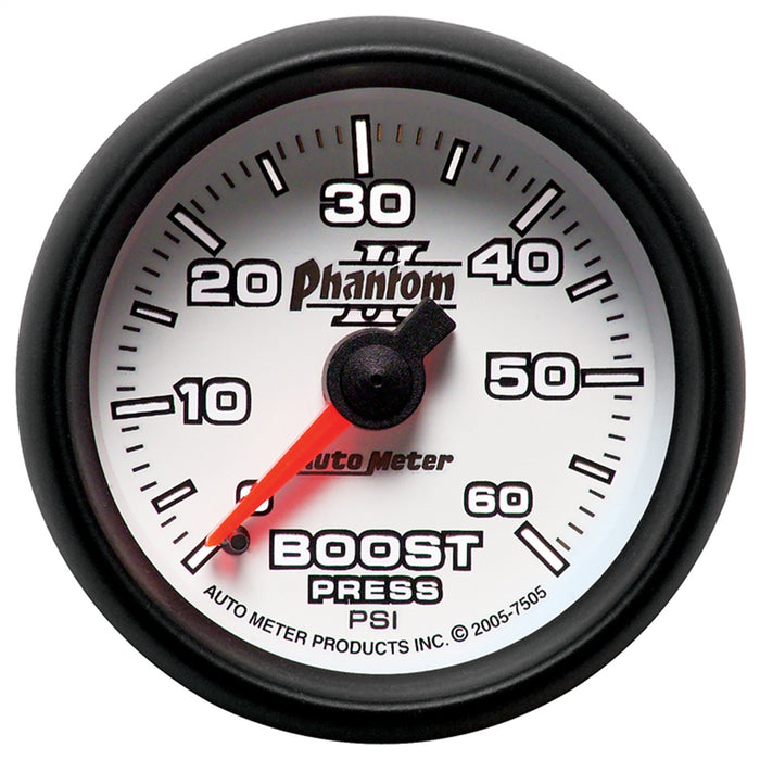 AutoMeter 7505 Phantom (R) II Gauge Boost