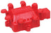 MSD Ignition 84022 Ignition Coil Cover Extreme (TM); Finish - Matte  Color - Red  Material - Plastic  Logo Design - MSD Script