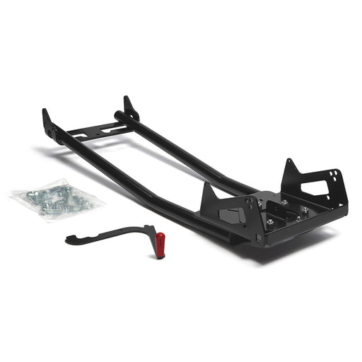Warn Industries 86528 Snow Plow Mount; Compatibility - ATV Plow System  Type - Plow Base Mount  Color - Black  Includes Chain - No  Includes Mounting Hardware - Yes