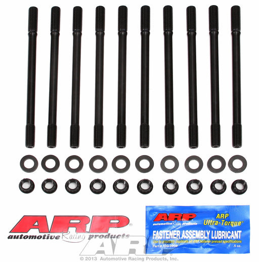 ARP Auto Racing  Cylinder Head Stud 102-4701 Engine Compatibility - Nissan/ Datsun 2.0L DOHC  Nut Type - 12-Point  Finish - Black Oxide  Material - Chrome Moly Steel