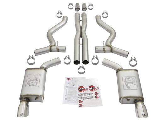 aFe POWER 49-33072-1P Mach Force XP Cat Back System Exhaust System Kit
