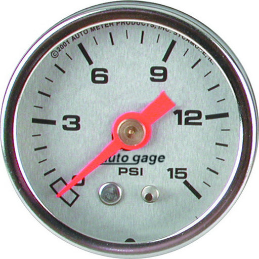 AutoMeter 2178 Autogage (R) Gauge Fuel Pressure