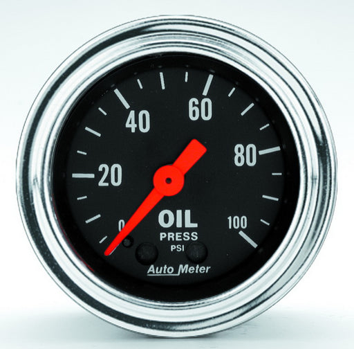 AutoMeter 2421 Traditional Gauge Oil Pressure