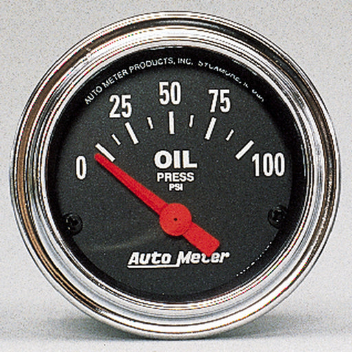AutoMeter 2522 Traditional Gauge Oil Pressure