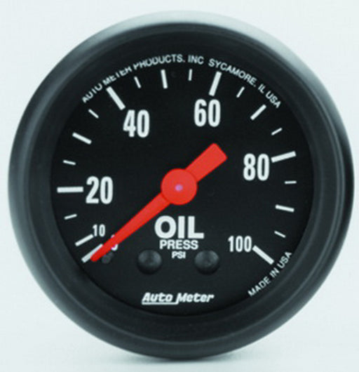 AutoMeter 2604 Z-Series (TM) Gauge Oil Pressure