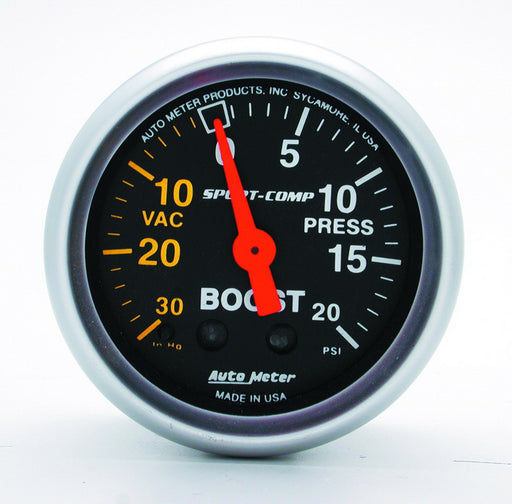AutoMeter 3301 Sport-Comp (TM) Gauge Boost/ Vacuum