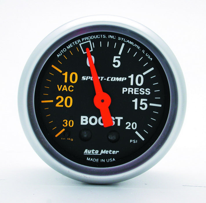 AutoMeter 3301 Sport-Comp (TM) Gauge Boost/ Vacuum