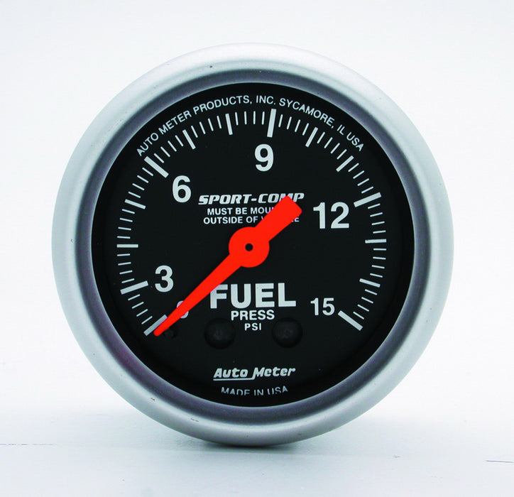 AutoMeter 3311 Sport-Comp (TM) Gauge Fuel Pressure