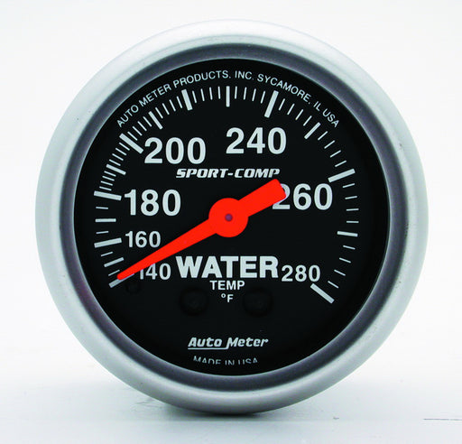 AutoMeter 3331 Sport-Comp (TM) Gauge Water Temperature