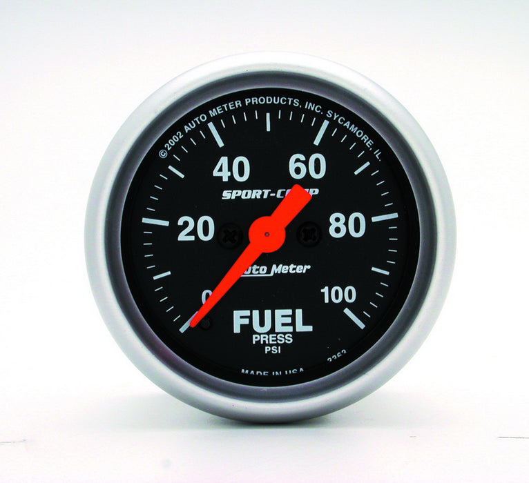 AutoMeter 3363 Sport-Comp (TM) Gauge Fuel Pressure