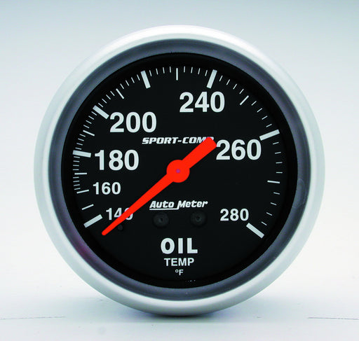 AutoMeter 3441 Sport-Comp (TM) Gauge Oil Temperature