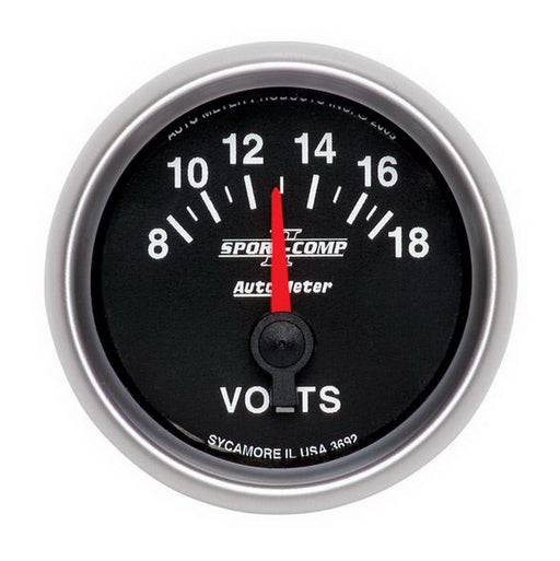AutoMeter 3692 Sport-Comp (R) II Gauge Voltmeter