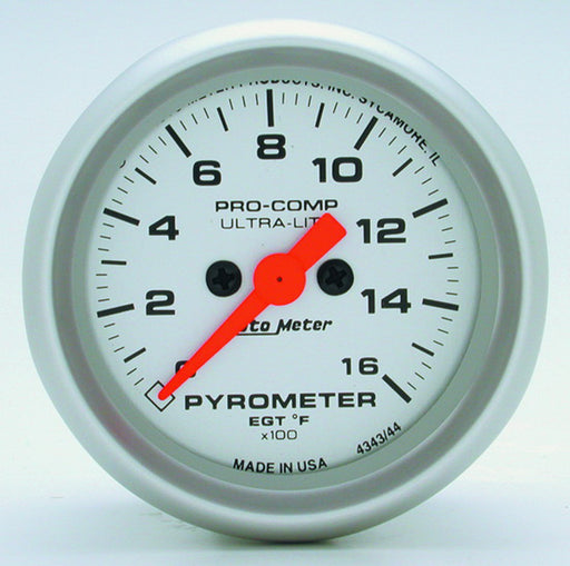 AutoMeter 4344 Ultra-Lite (R) Gauge Pyrometer