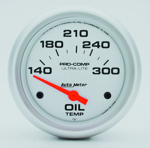 AutoMeter 4447 Ultra-Lite (R) Gauge Oil Temperature