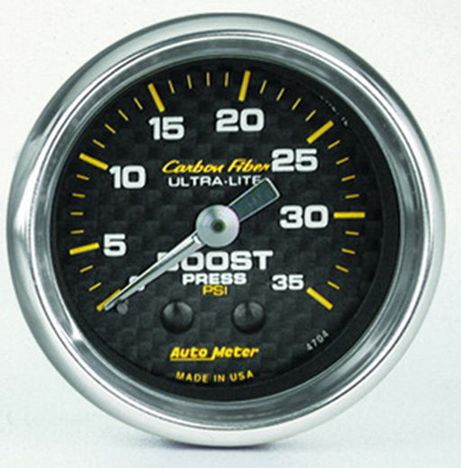 AutoMeter 4704 Carbon Fiber (TM) Gauge Boost