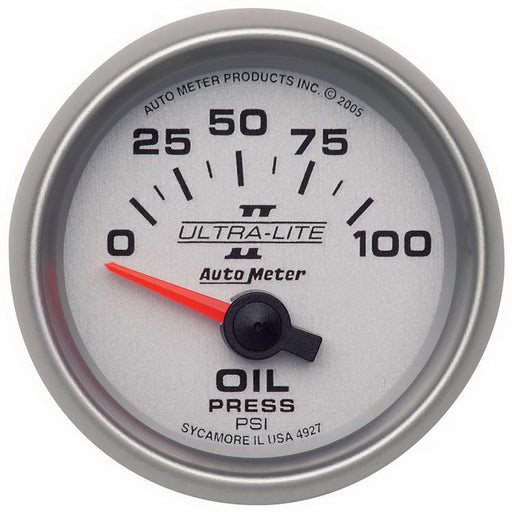 AutoMeter 4927 Ultra-Lite (R) Gauge Oil Pressure