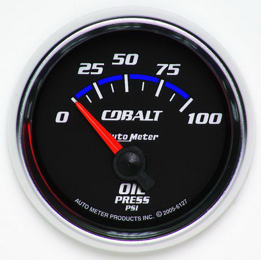 AutoMeter 6127 Cobalt (TM) Gauge Oil Pressure