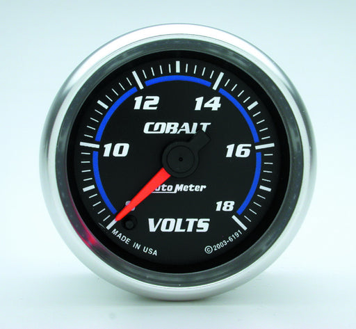 AutoMeter 6191 Cobalt (TM) Gauge Voltmeter