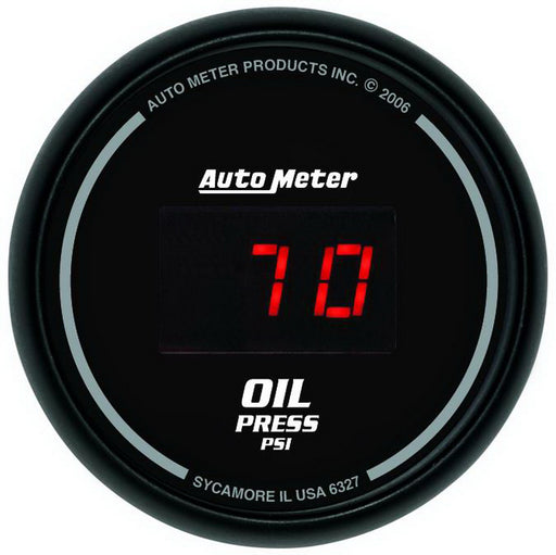 AutoMeter 6327 Sport-Comp (TM) Gauge Oil Pressure
