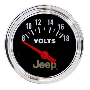AutoMeter 880242 Jeep (R) Gauge Voltmeter
