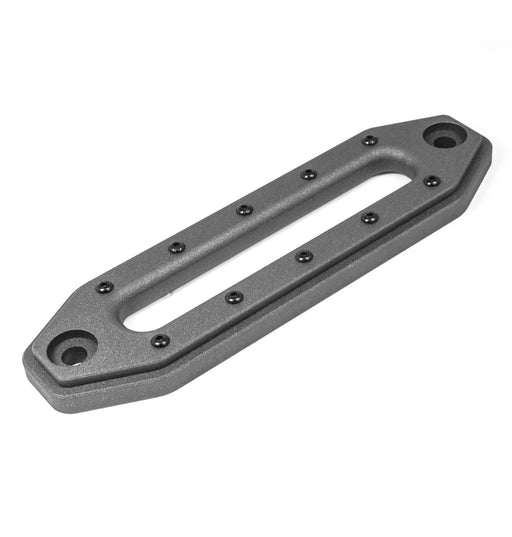 All Sales (A68) 8806AM Winch Fairlead; Type - Hawse Style  Color - Anthracite Metallic/ Black Rivets  Material - Aluminum