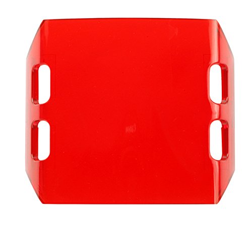 Grote  Work Light Cover BZ702 Color - Red  Compatibility - BrightZone BZ501-5 Work Light  Function - Offers Additional Protection  Mounting Type - Snap On  Shape - Rectangular
