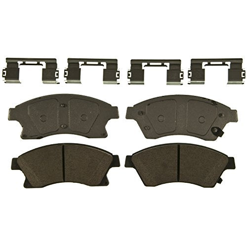 Wagner Brake ThermoQuiet Brake Pad QC1522 Recommended Use - OEM  Material - Ceramic  Construction - OEM  Overall Thickness (MM) - OEM  Includes OEM Sensors - Yes  Includes Shims - No  Quantity - Set Of 4  FMSI Number - D1522