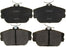 Raybestos Brakes SGD557M Brake Pad Service Grade; Recommended Use - OEM  Material - Semi-Metallic  Construction - OEM  Overall Thickness (MM) - OEM  Includes OEM Sensors - Yes  Includes Shims - Yes  Quantity - Set Of 2  FMSI Number - D557