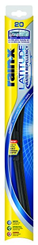 Rain X Latitude (R) WindShield Wiper Blade 5079277-2 Type - All Weather  Style - OEM  Length (IN) - 20 Inch  Blade Material - Rubber  Blade Color - Black  Frame Material - Rubber  Frame Color - Black  With Spoiler - Yes