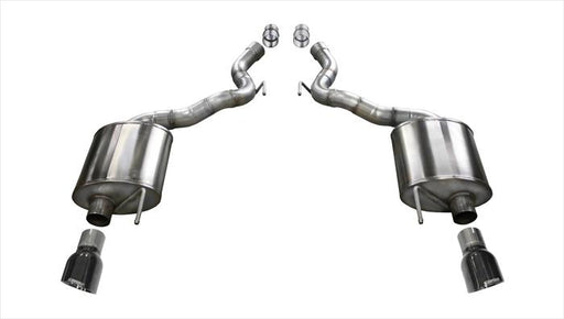 Corsa Performance 14338BLK Touring Axle Back System Exhaust System Kit