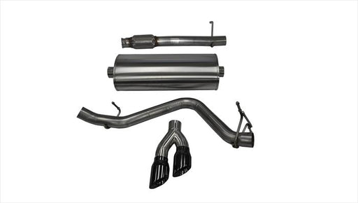 Corsa Performance 14847BLK Touring Cat Back System Exhaust System Kit