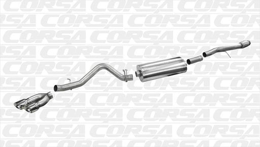 Corsa Performance 14866 Sport Cat Back System Exhaust System Kit